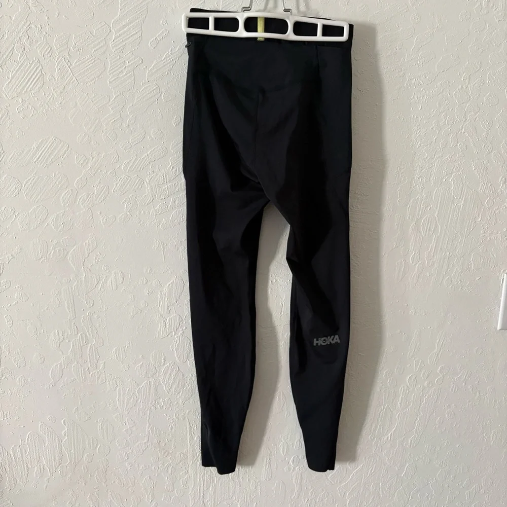 Lot Of 2 Hoka Novafly Run Tights XS Black Soft Pockets‎ Drawstring ID#1141743
